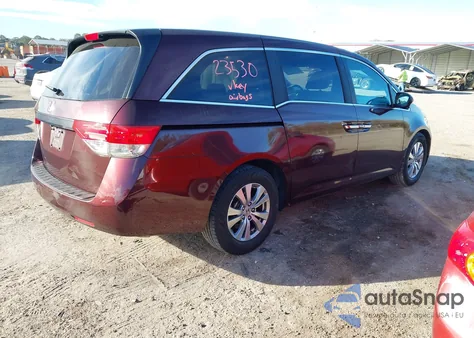 2014 Honda Odyssey Ex-L z USA, uszkodzony, nr VIN 5FNRL5H6XEB010788